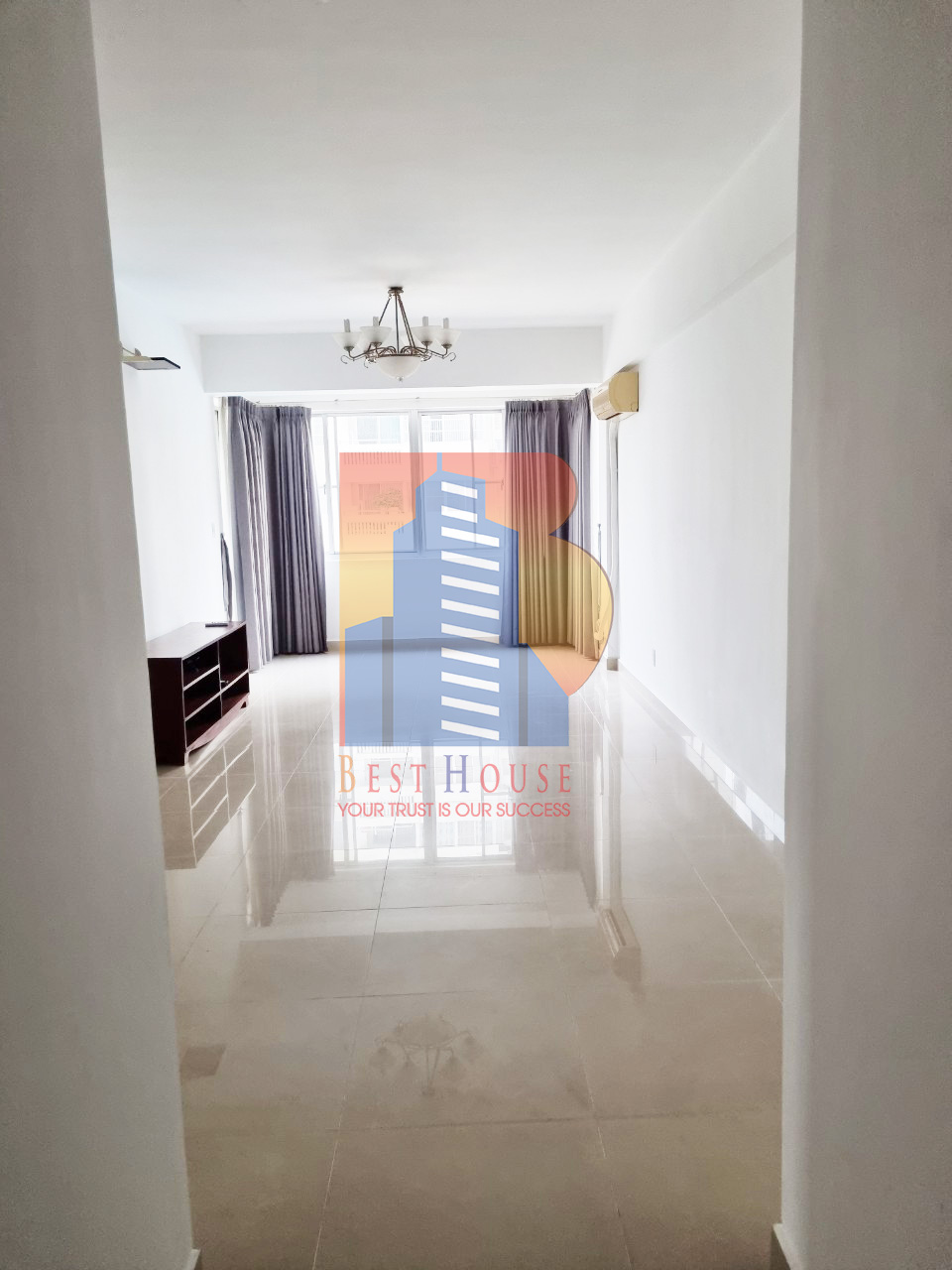 Unfurnished apartment in My Khanh for rent